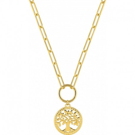 COLLIER PLAQUE OR