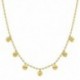 COLLIER PLAQUE OR