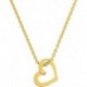 COLLIER PLAQUE OR