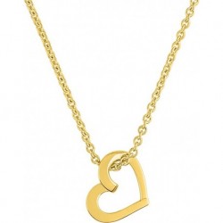 COLLIER PLAQUE OR