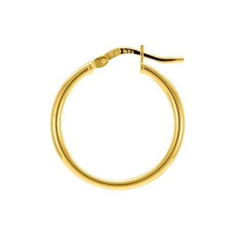 BOUCLES D'OREILLES PLAQUE OR