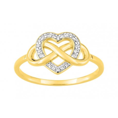 BAGUE PLAQUE OR