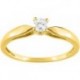 BAGUE PLAQUE OR