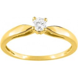 BAGUE PLAQUE OR