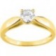 BAGUE PLAQUE OR