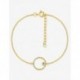 BRACELET PLAQUE OR