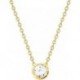 COLLIER PLAQUE OR