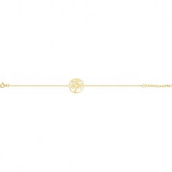 BRACELET PLAQUE OR