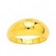 BAGUE PLAQUE OR