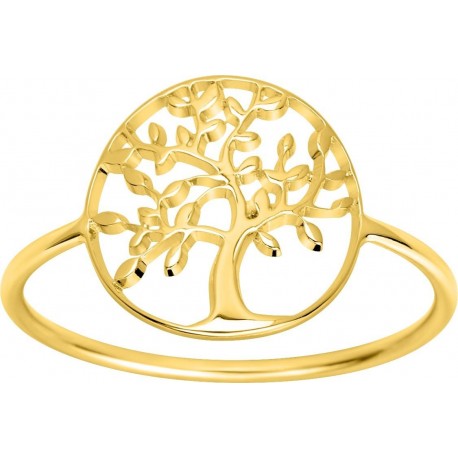 BAGUE PLAQUE OR