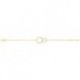 BRACELET PLAQUE OR