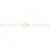 BRACELET PLAQUE OR