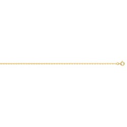 CHAINE PLAQUE OR