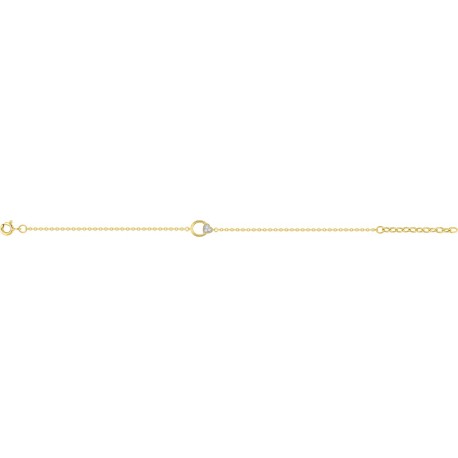 BRACELET PLAQUE OR