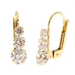 BOUCLES D'OREILLES OR 375/1000