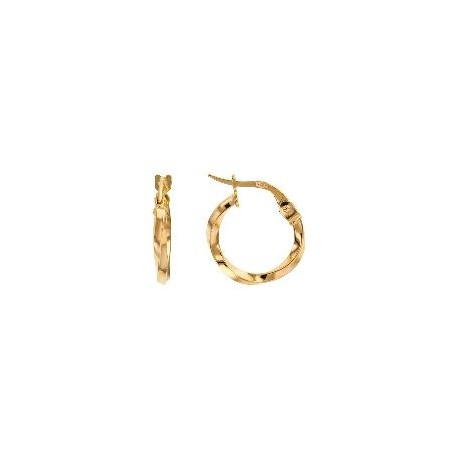 BOUCLES D'OREILLES OR 375/1000