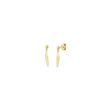 BOUCLES D'OREILLES OR 375/1000