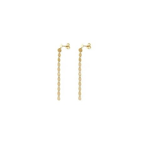 BOUCLES D'OREILLES OR 375/1000