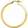 BOUCLES D'OREILLES PLAQUE OR