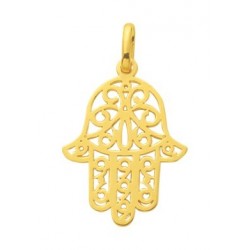 PENDENTIF PLAQUE OR