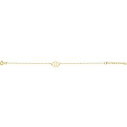 BRACELET PLAQUE OR