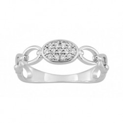 BAGUE ARGENT