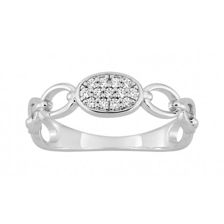 BAGUE ARGENT