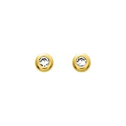 BOUCLES D'OREILLES OR  375/1000