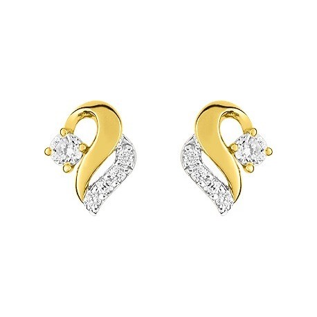 BOUCLES D'OREILLES OR 375/1000