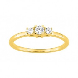 BAGUE OR 750/1000