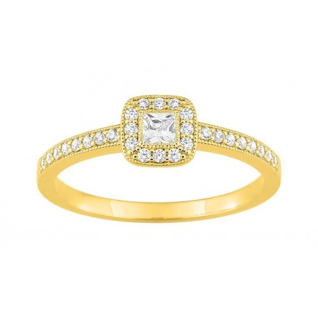 BAGUE OR 750/1000