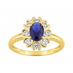 BAGUE OR 750/1000