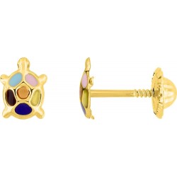 BOUCLES D'OREILLES OR 375/1000