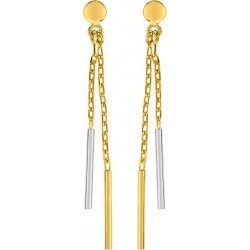 BOUCLES D'OREILLES OR 375/1000