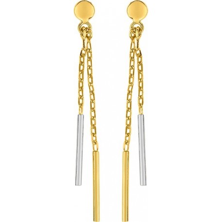 BOUCLES D'OREILLES OR 375/1000