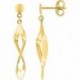 BOUCLES D'OREILLES OR 375/1000