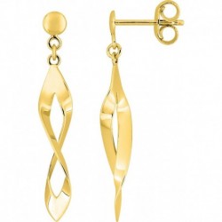 BOUCLES D'OREILLES OR 375/1000