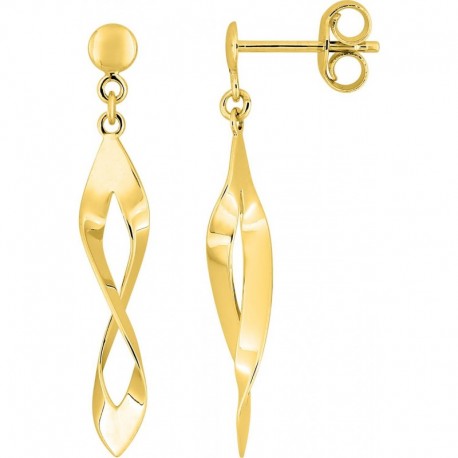 BOUCLES D'OREILLES OR 375/1000