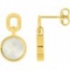 BOUCLES D'OREILLES OR 375/1000