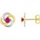 BOUCLES D'OREILLES OR 375/1000