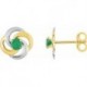 BOUCLES D'OREILLES OR 375/1000