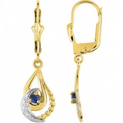 BOUCLES D'OREILLE OR 375/1000