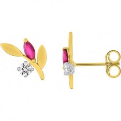 BOUCLES D'OREILLES OR 375/1000