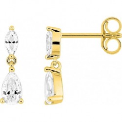 BOUCLES D'OREILLES OR 375/1000