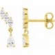 BOUCLES D'OREILLES PLAQUE OR