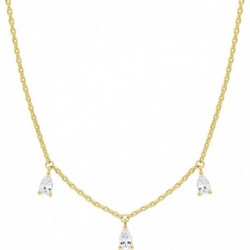 COLLIER PLAQUE OR