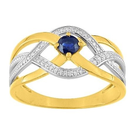 BAGUE OR 375/1000