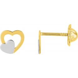 BOUCLES D'OREILLES OR 375/1000
