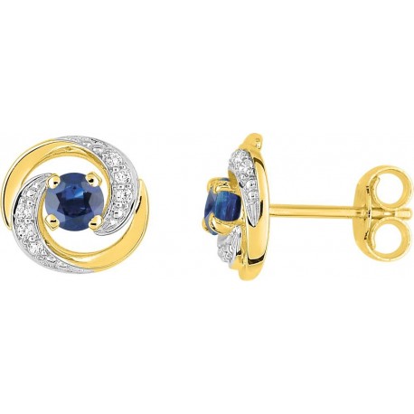 BOUCLES D'OREILLES OR 375/1000