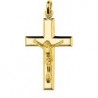 CROIX PLAQUE OR